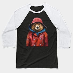 Funky Paddington Bear Baseball T-Shirt